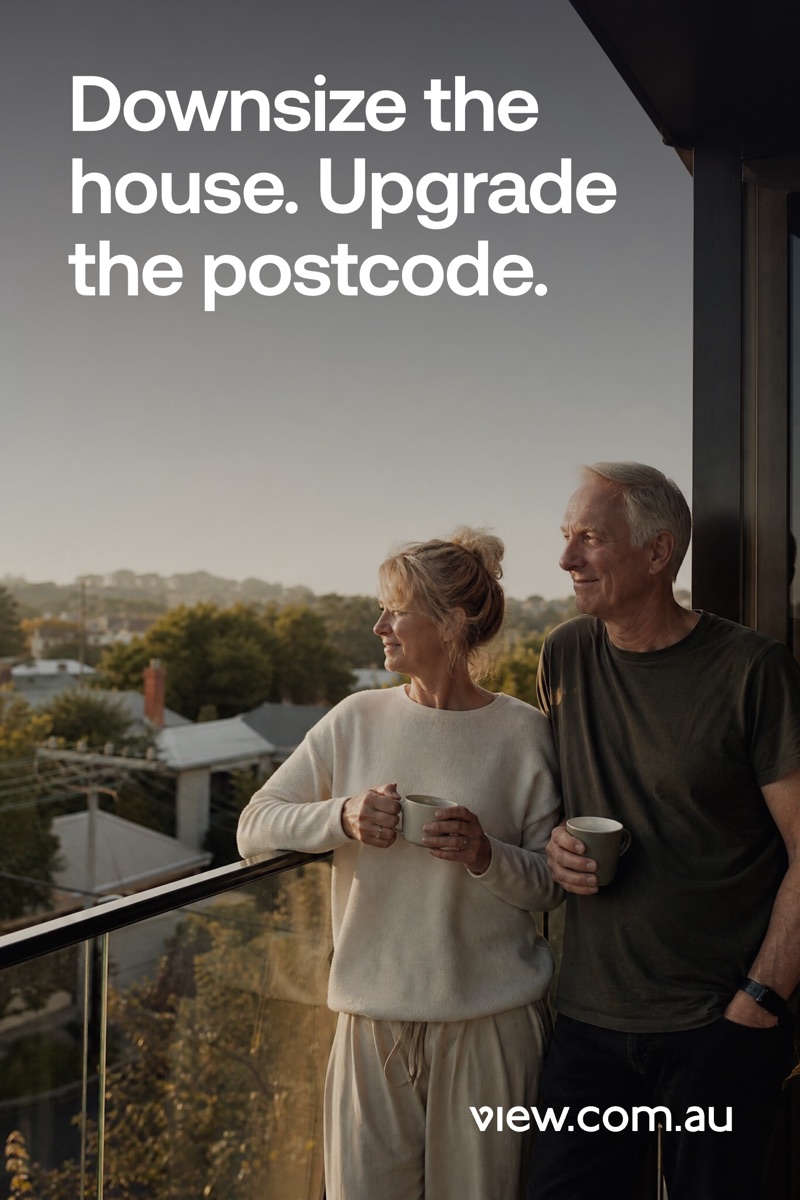 Downsize house, upgrade postcode